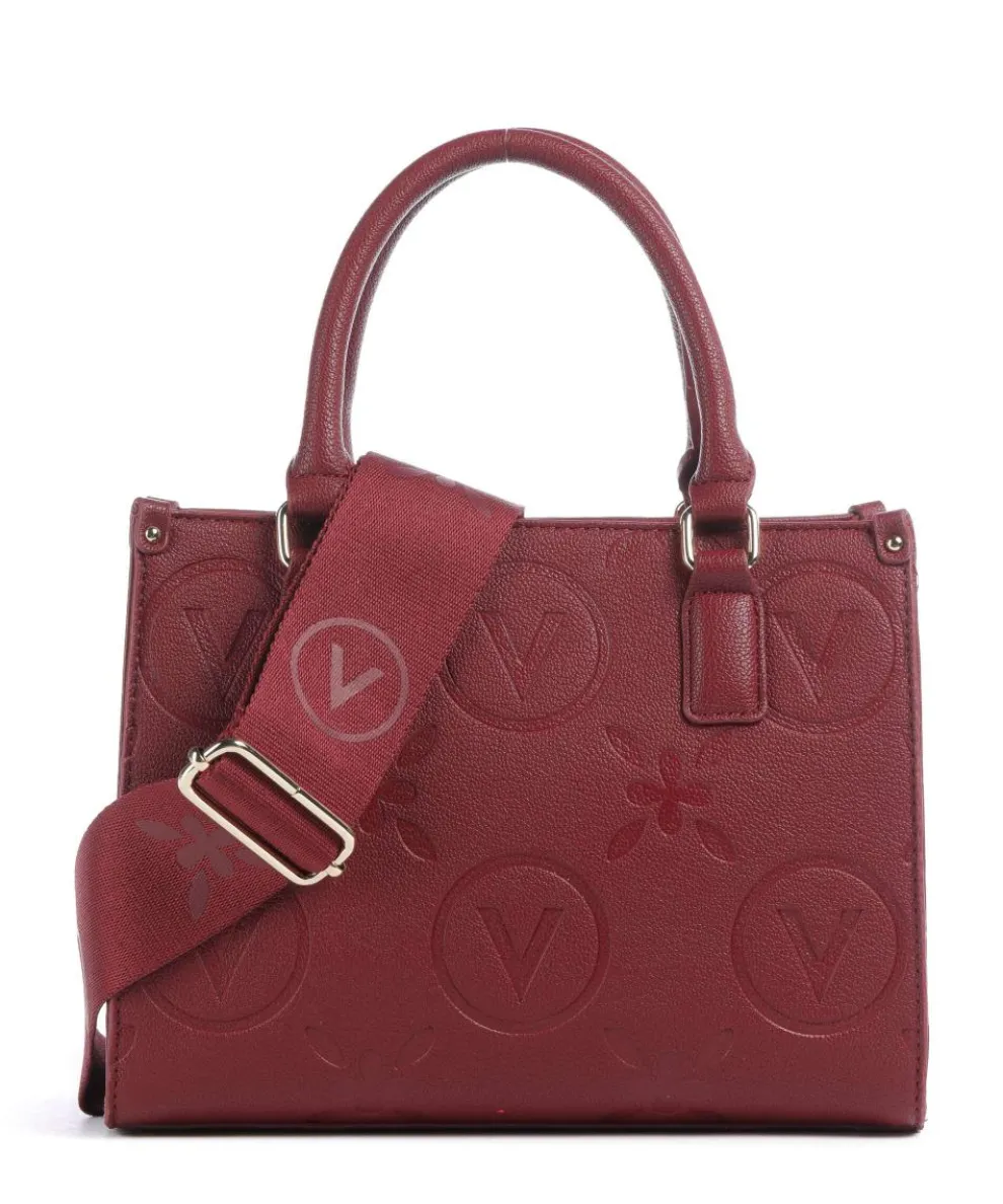 Samba Re Handtasche Lederimitat dunkelrot