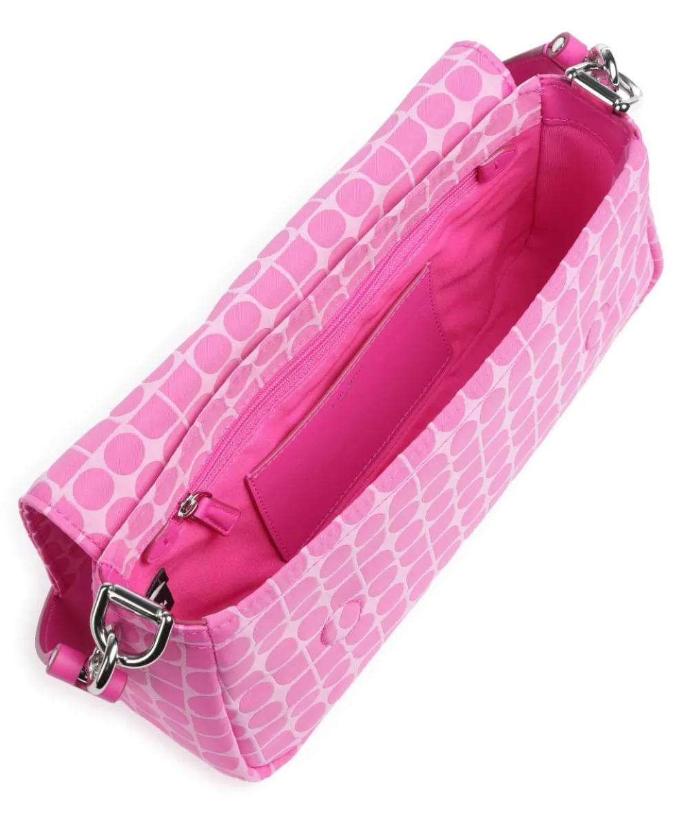 Noel Schultertasche recyceltes Polyester pink