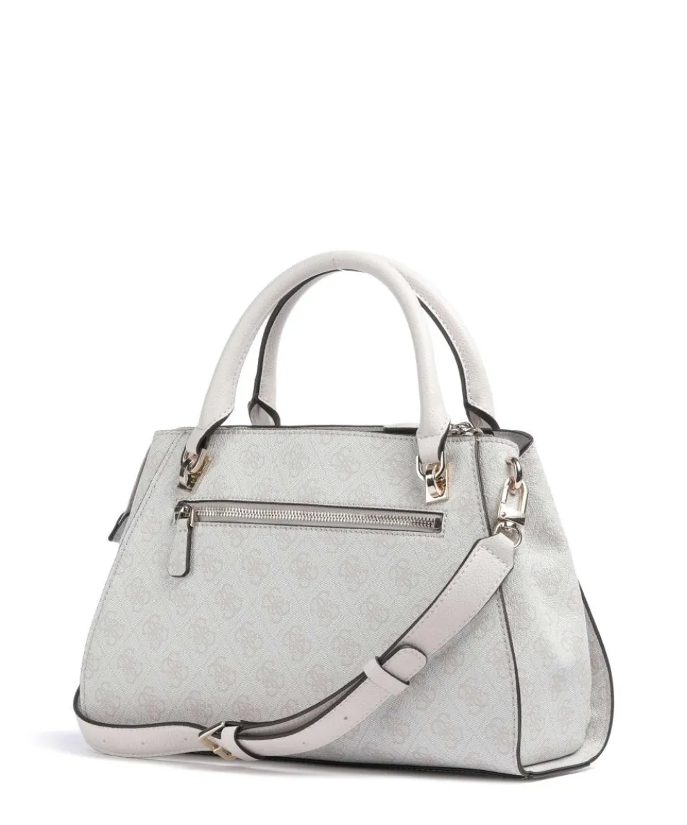 Noelle 4G Basique Logo Handtasche Lederimitat elfenbein