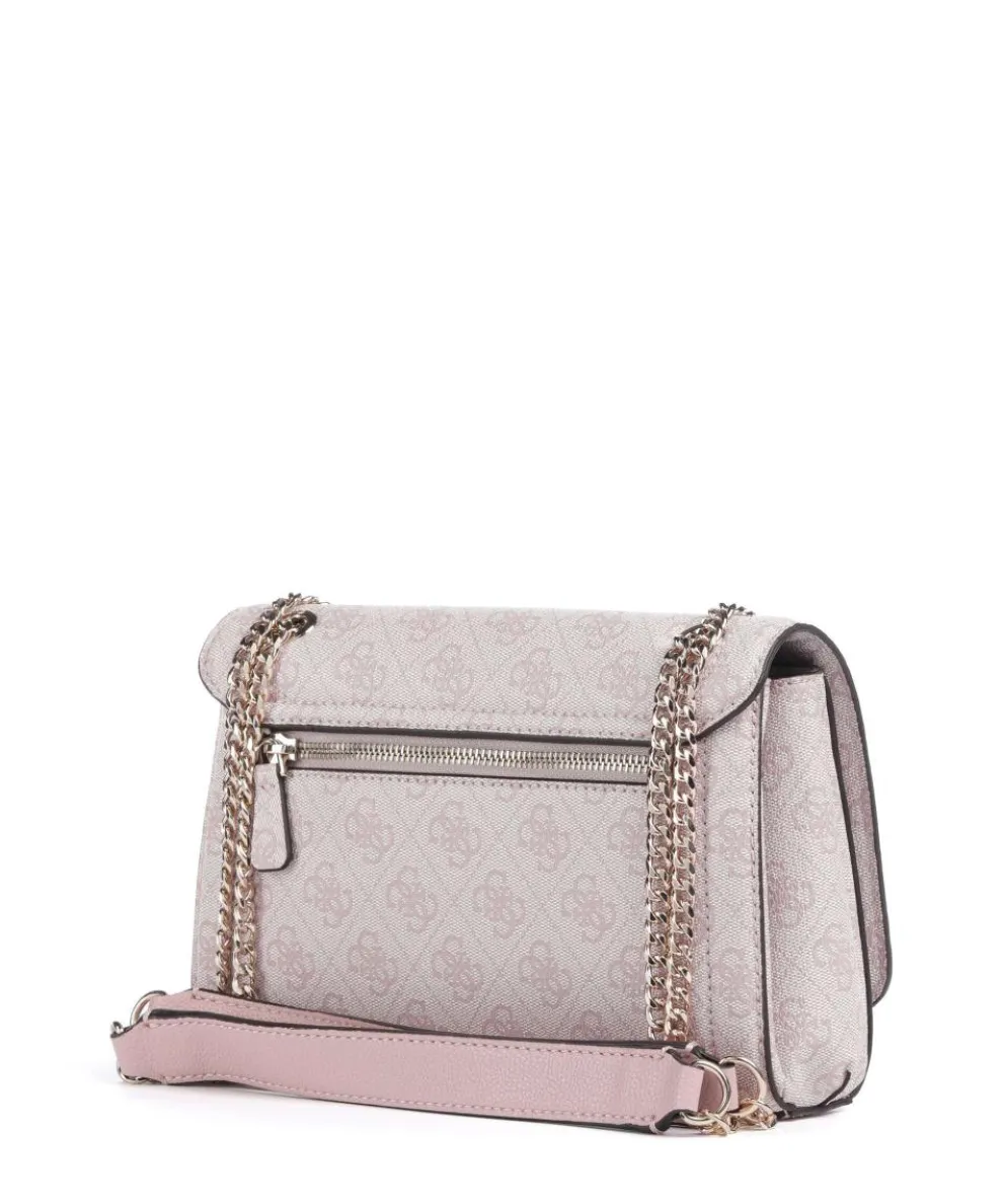 Noelle Schultertasche Lederimitat rosa