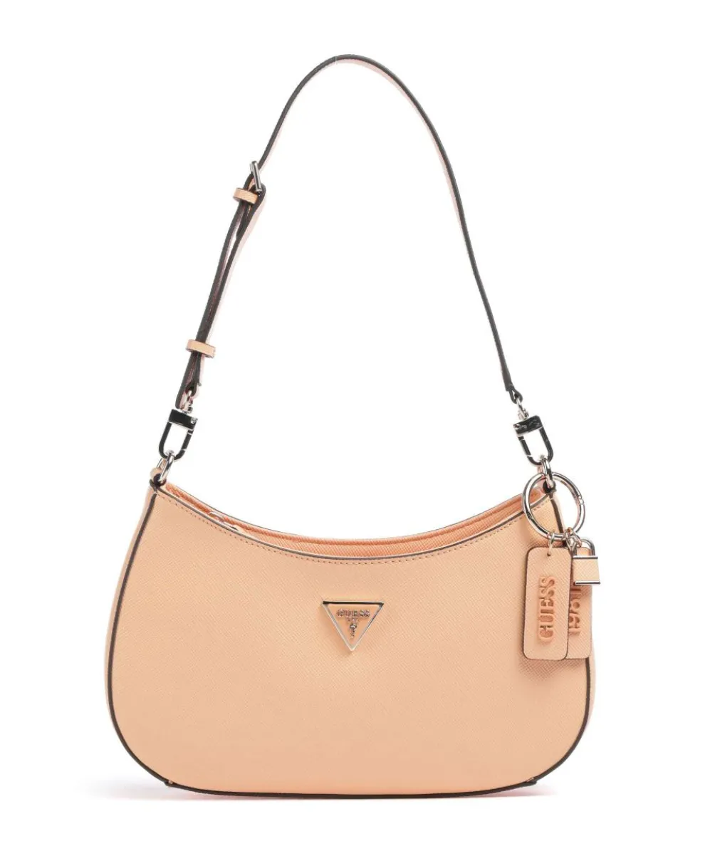 Noelle Schultertasche Lederimitat apricot