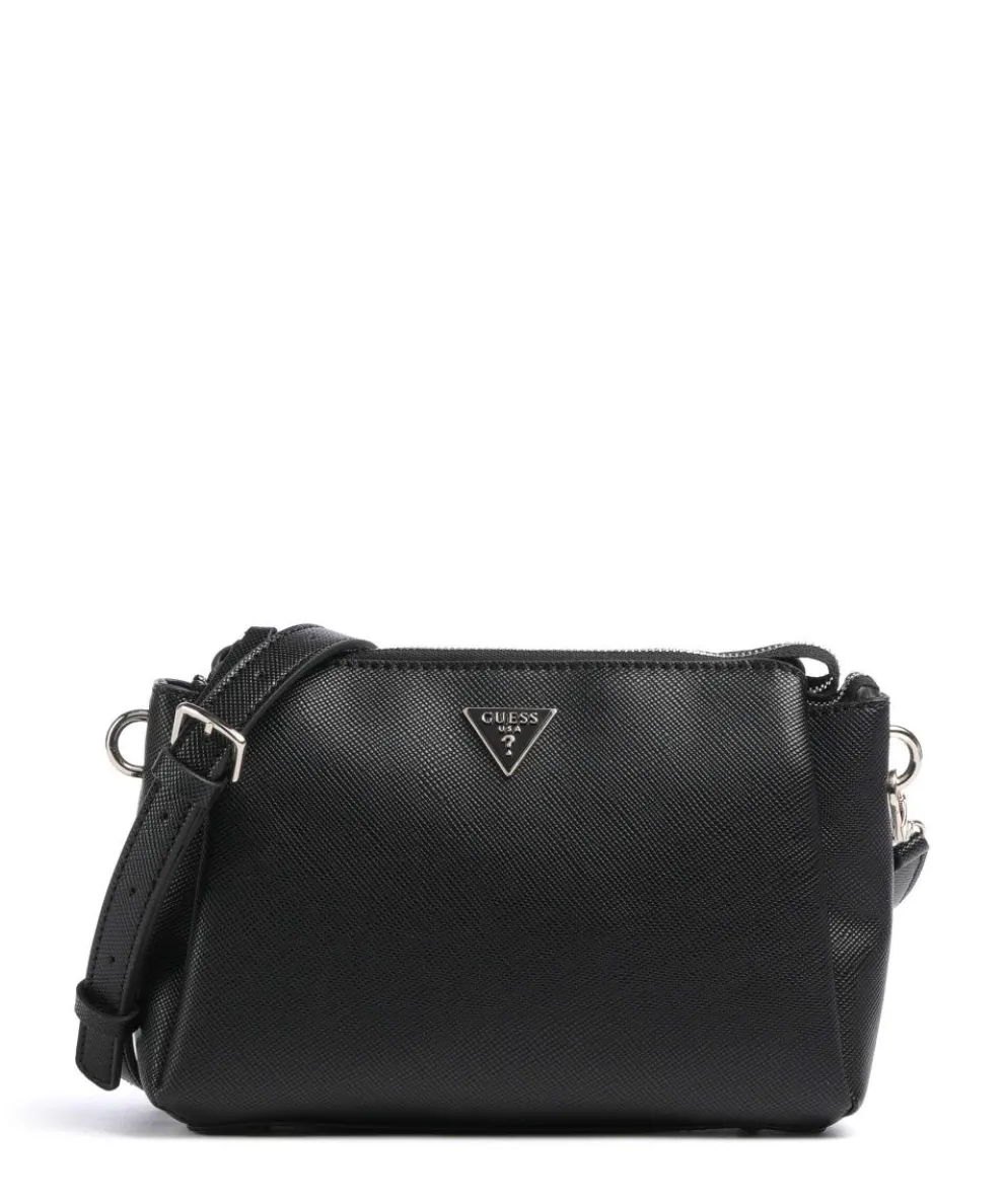 Noelle Umhängetasche Lederimitat schwarz