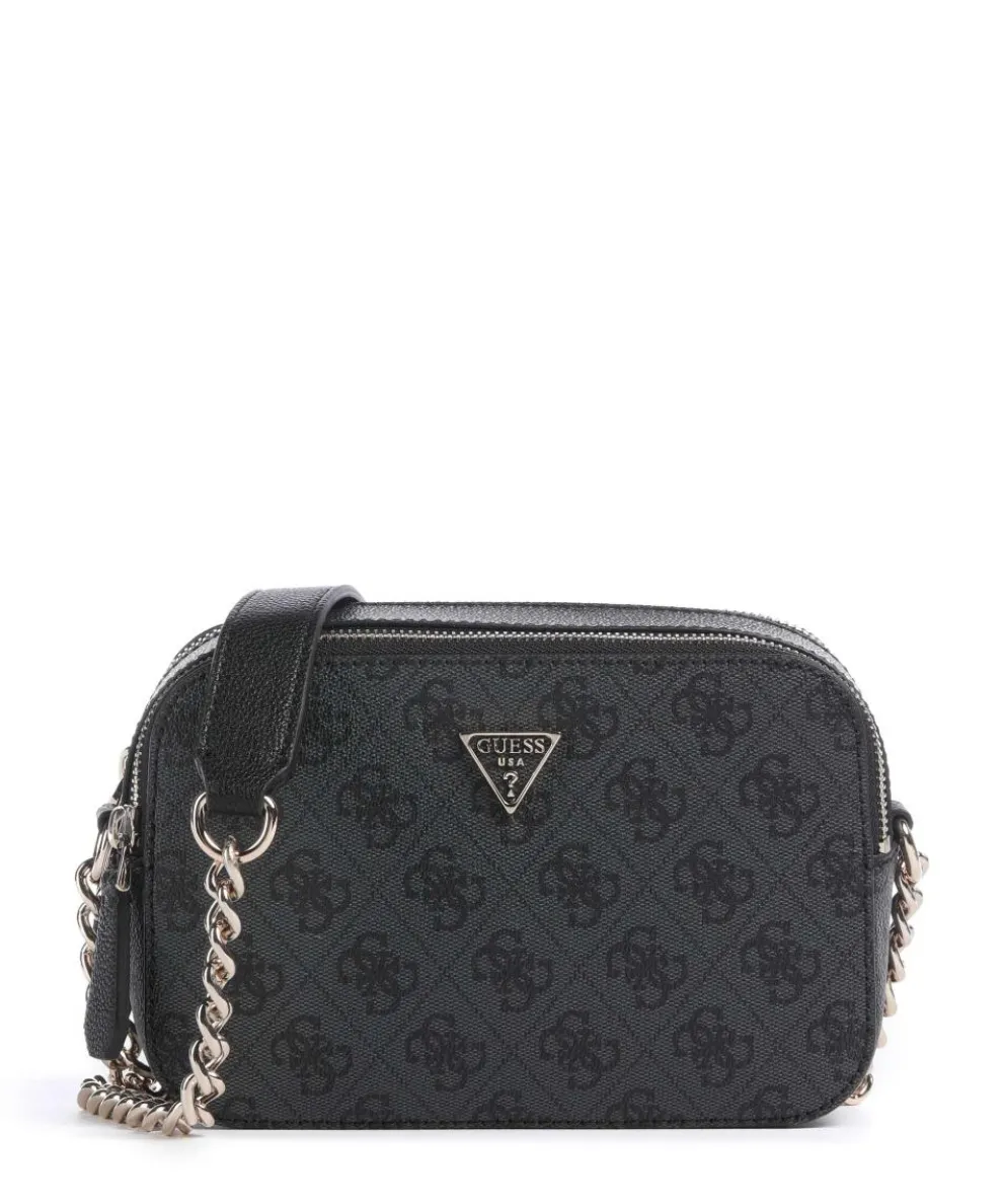 Noelle Umhängetasche Lederimitat dunkelgrau