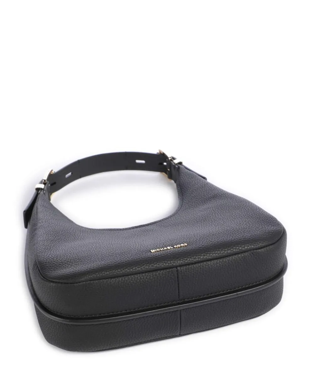 Nolita Beuteltasche genarbtes Rindsleder schwarz