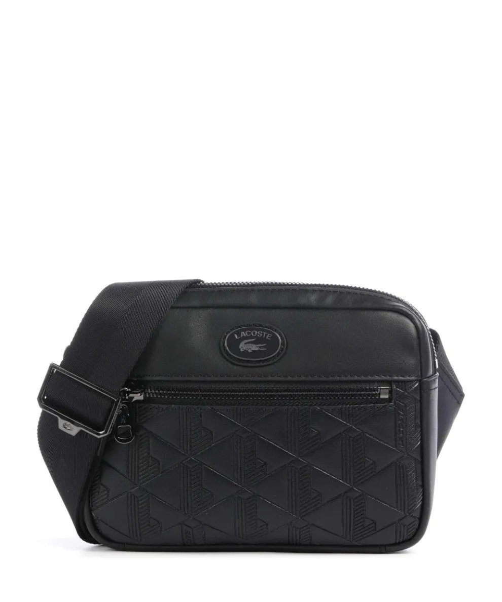 Nomogramme Umhängetasche Lederimitat schwarz