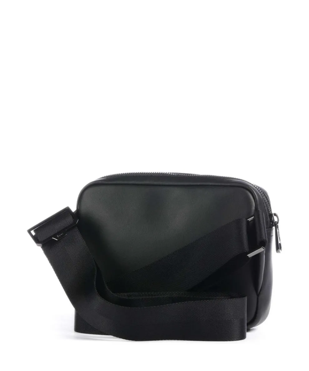 Nomogramme Umhängetasche Lederimitat schwarz