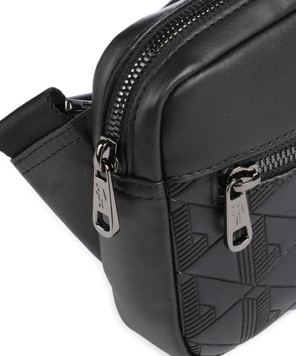 Nomogramme Umhängetasche Lederimitat schwarz