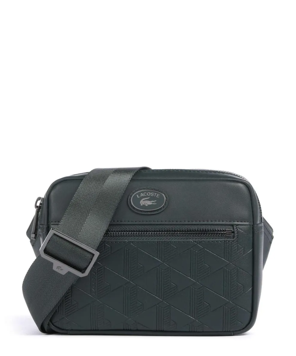 Nomogramme Umhängetasche Lederimitat dunkelgrün