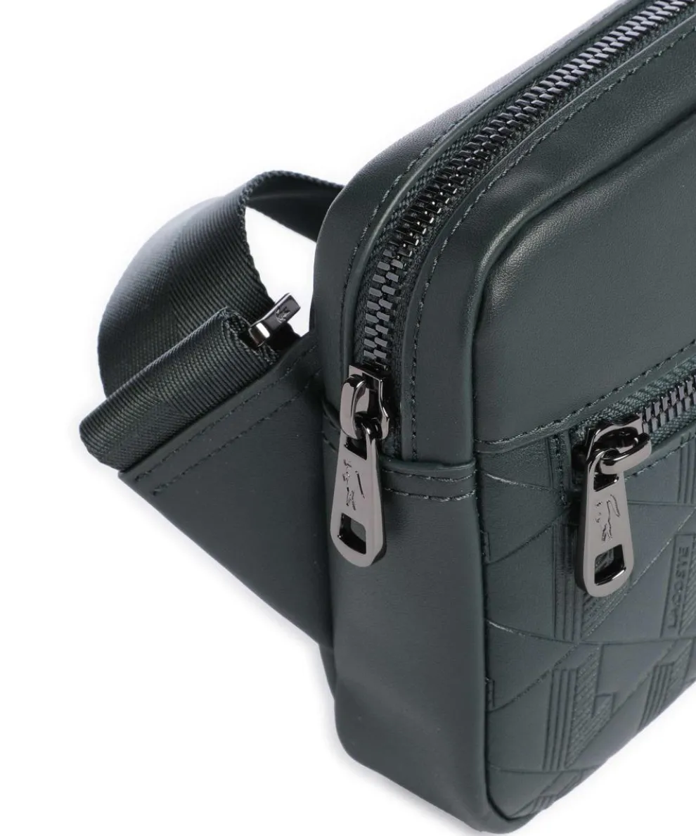 Nomogramme Umhängetasche Lederimitat dunkelgrün