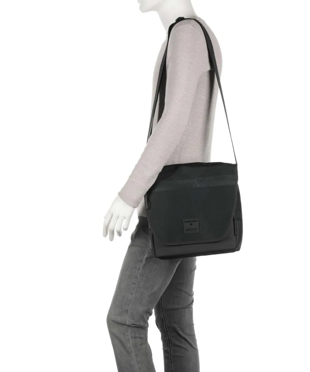 Northwood Rs Umhängetasche Nylon, Lederimitat schwarz