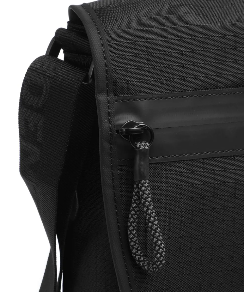 Northwood Rs Umhängetasche Nylon, Lederimitat schwarz