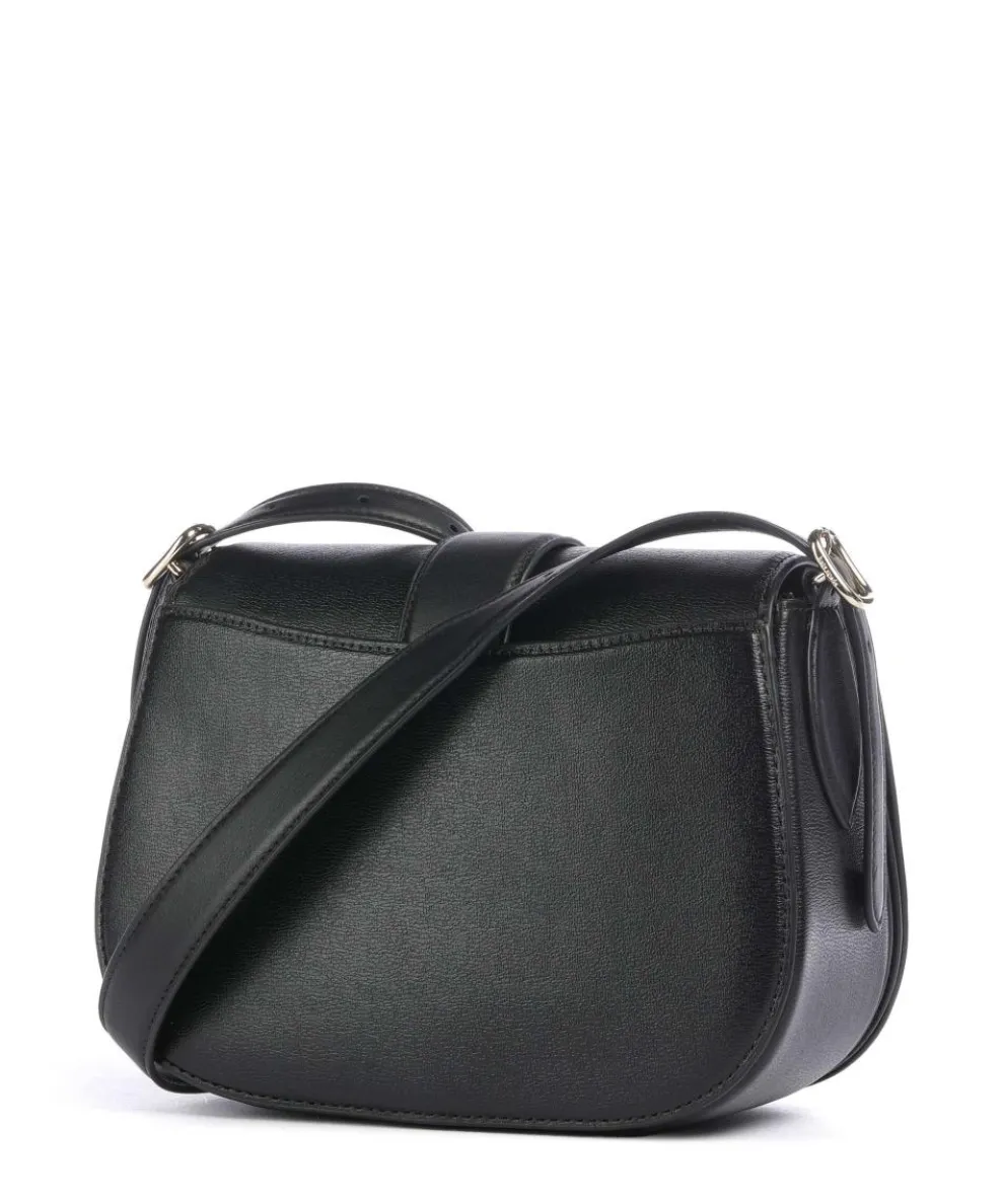 Nouveau Medium Umhängetasche fein genarbtes Rindsleder schwarz