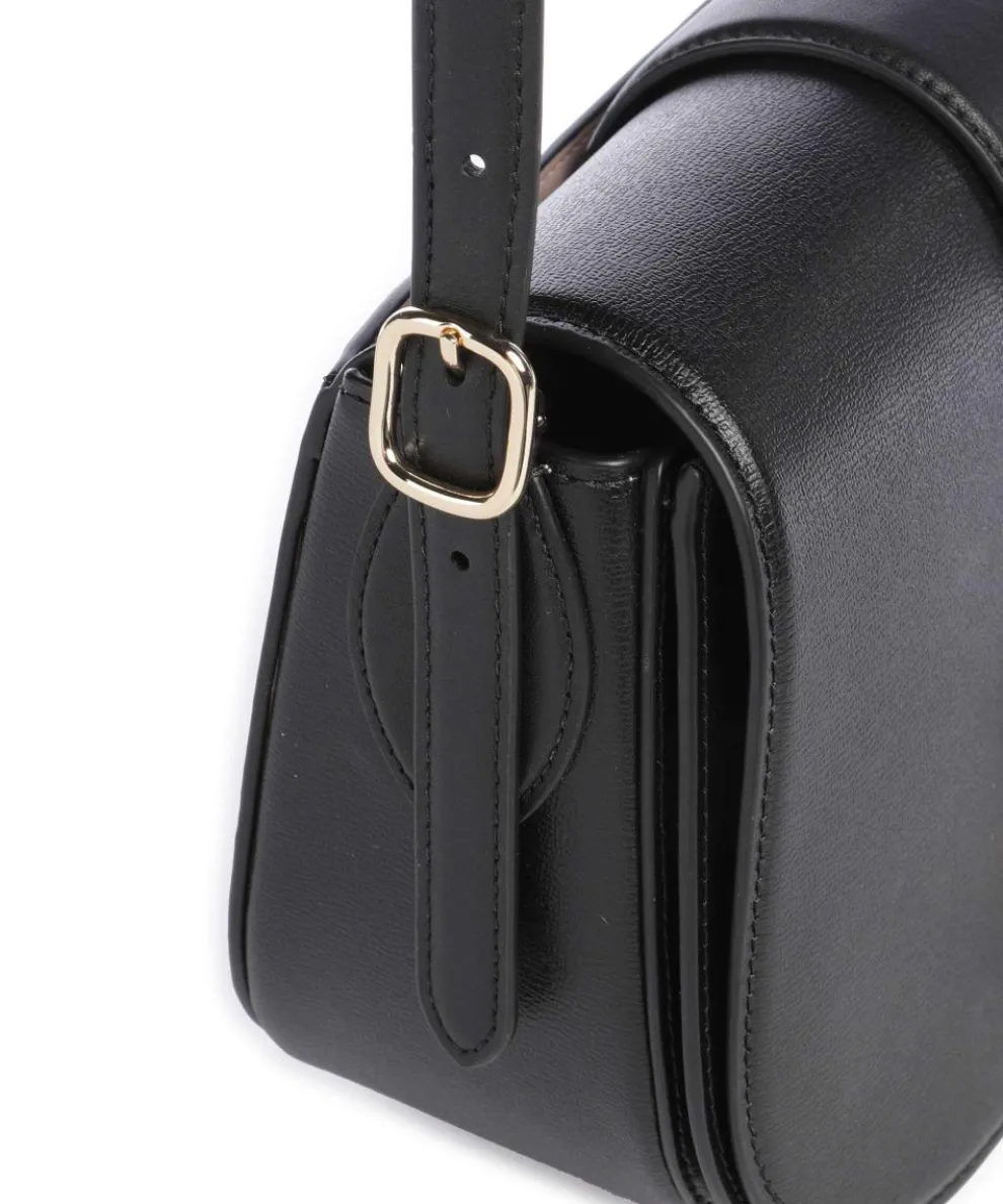 Nouveau Medium Umhängetasche fein genarbtes Rindsleder schwarz