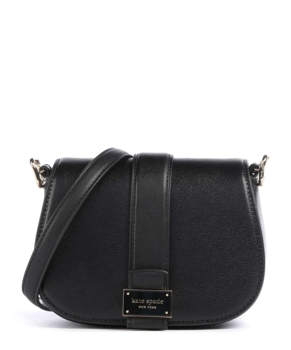 Nouveau Mini Umhängetasche genarbtes Rindsleder schwarz