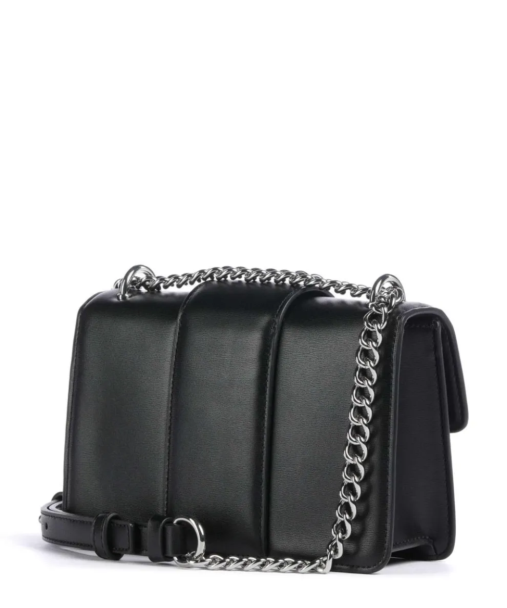 Jodie S Schultertasche Lederimitat schwarz