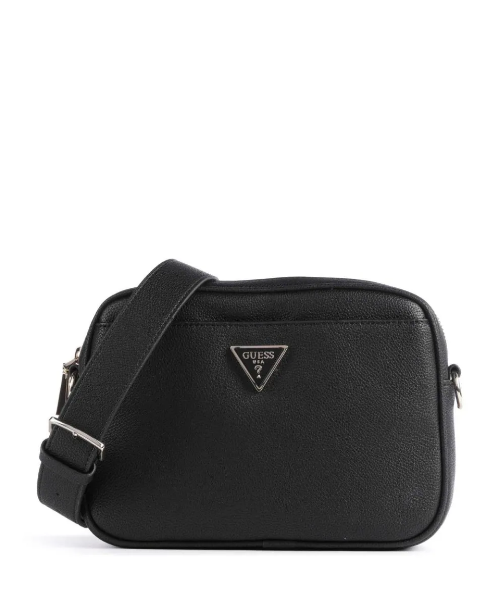 Meridian Umhängetasche Lederimitat schwarz