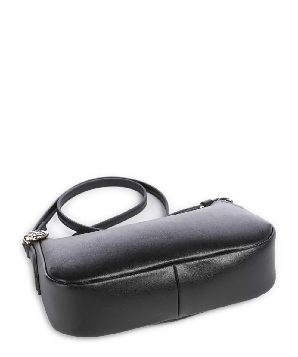 Numah Umhängetasche Lederfaserstoff schwarz