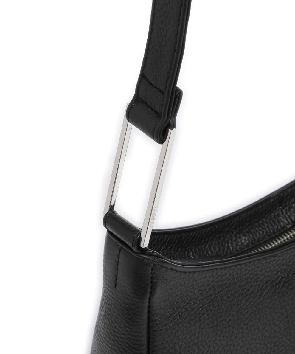 Nuria Umhängetasche genarbtes Rindsleder schwarz