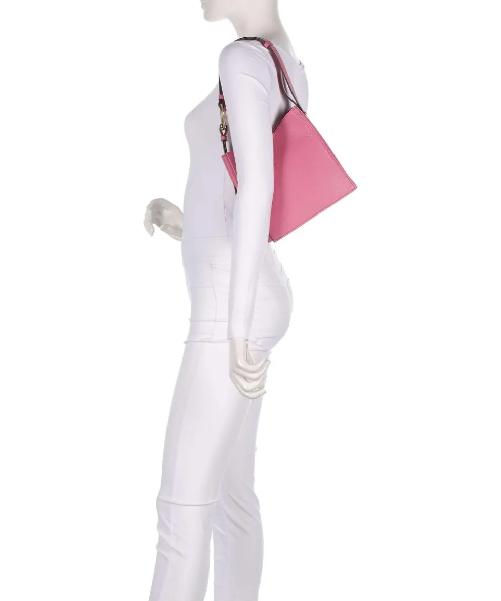 Nuvola Mini Beuteltasche genarbtes Kalbsleder rosa