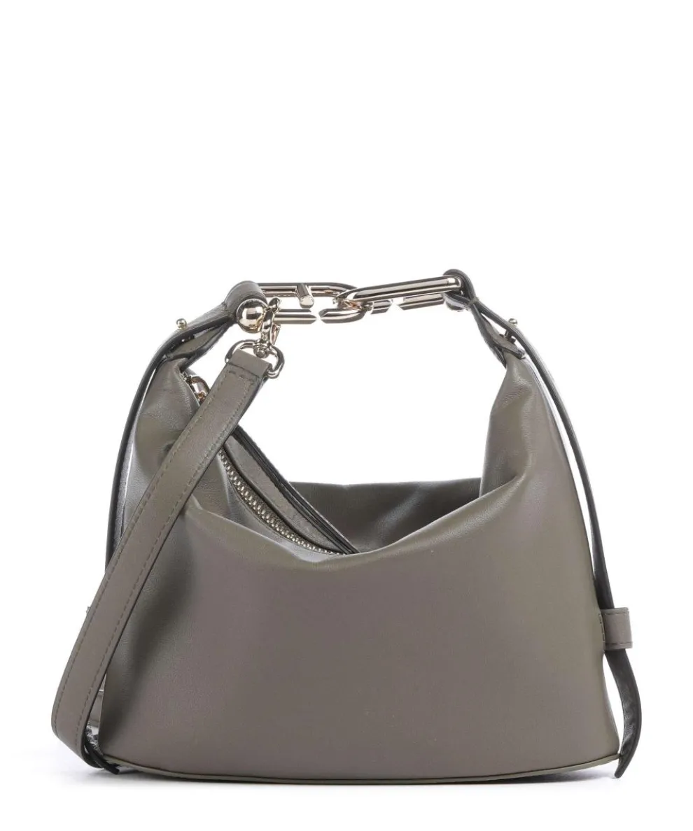 Nuvola Mini Handtasche fein genarbtes Leder khaki