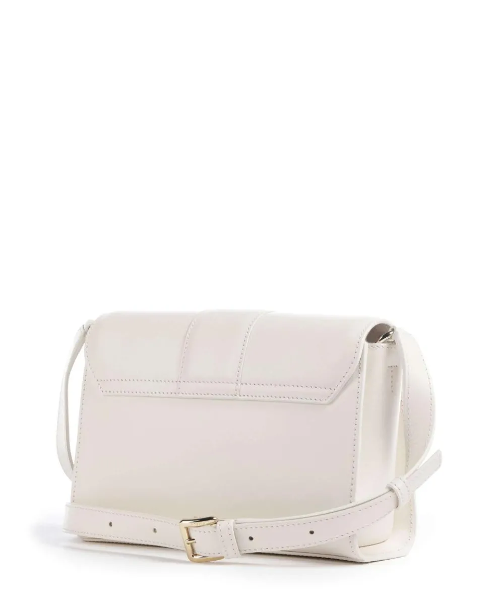 Nuvola S Umhängetasche fein genarbtes Leder elfenbein