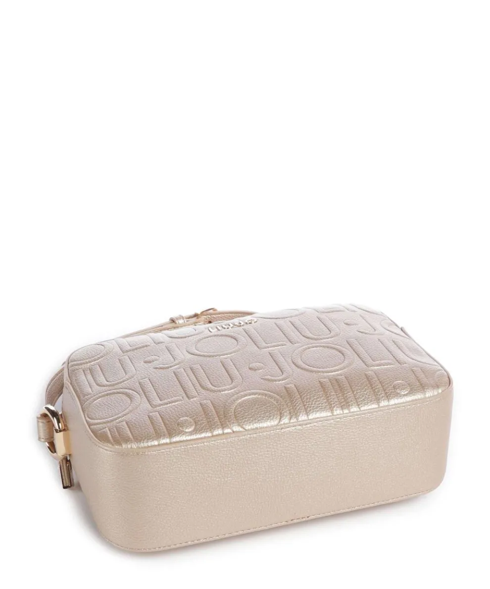 Manhattan M Umhängetasche Lederimitat gold