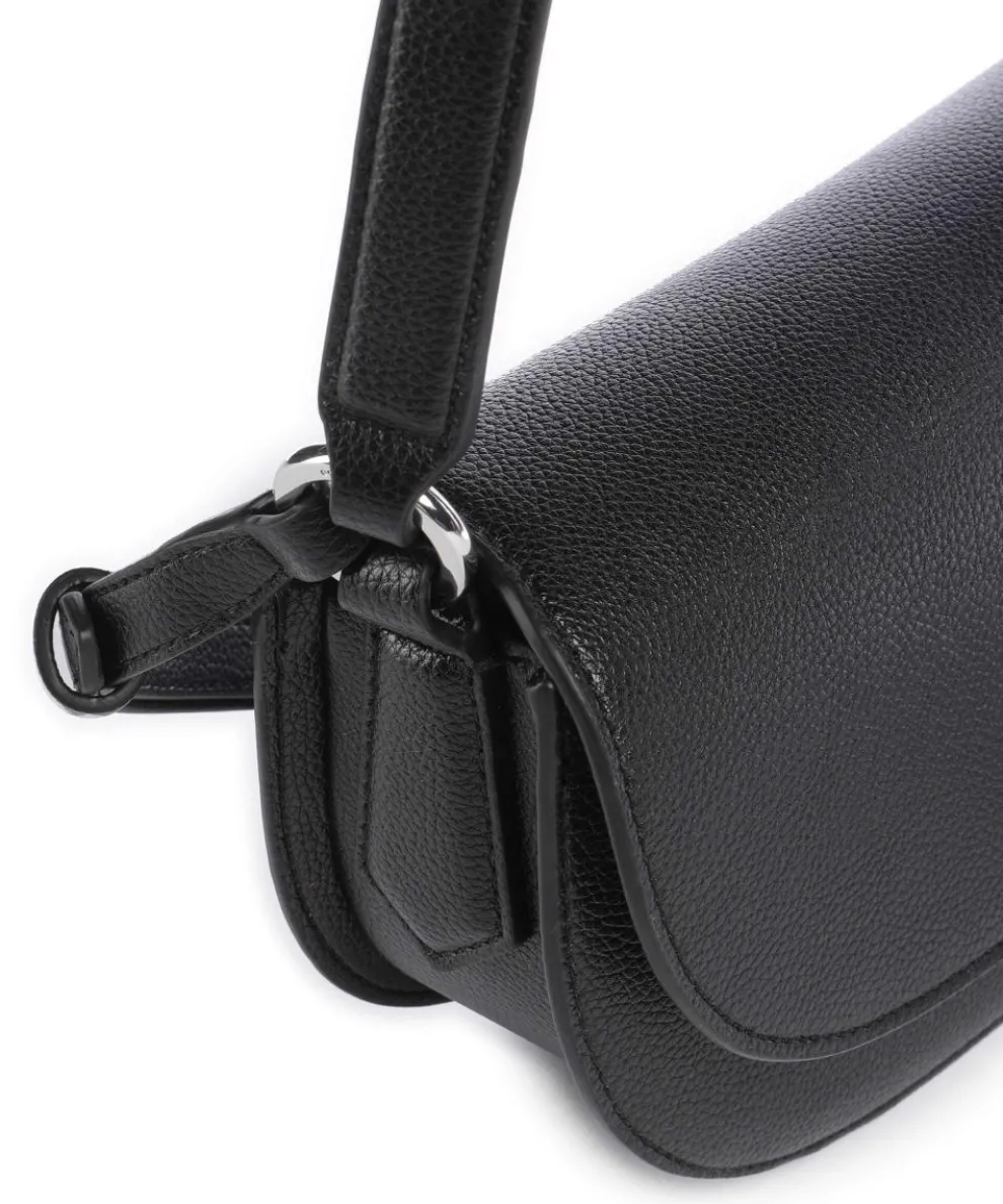 Chris 2.0 Schultertasche Lederimitat schwarz