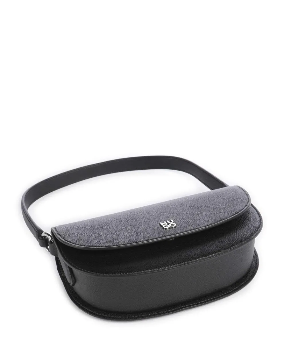 Chris 2.0 Schultertasche Lederimitat schwarz