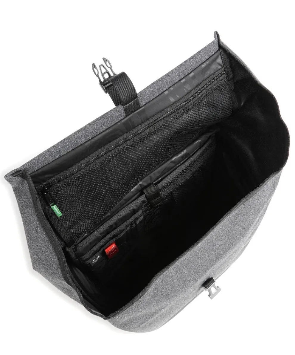 ReCycle Commute Single Gepäcktasche 13″ recyceltes Polyamid, recyceltes Polyester dunkelgrau