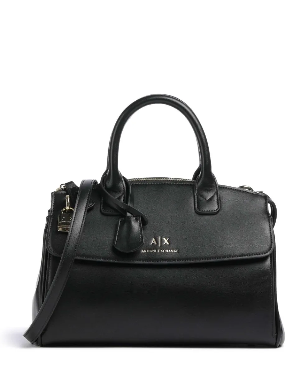 Jane M Handtasche Lederimitat schwarz