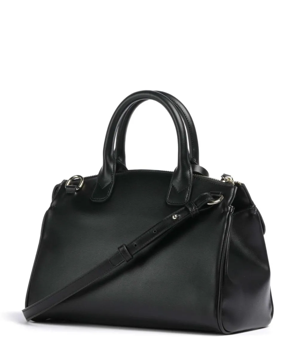 Jane M Handtasche Lederimitat schwarz