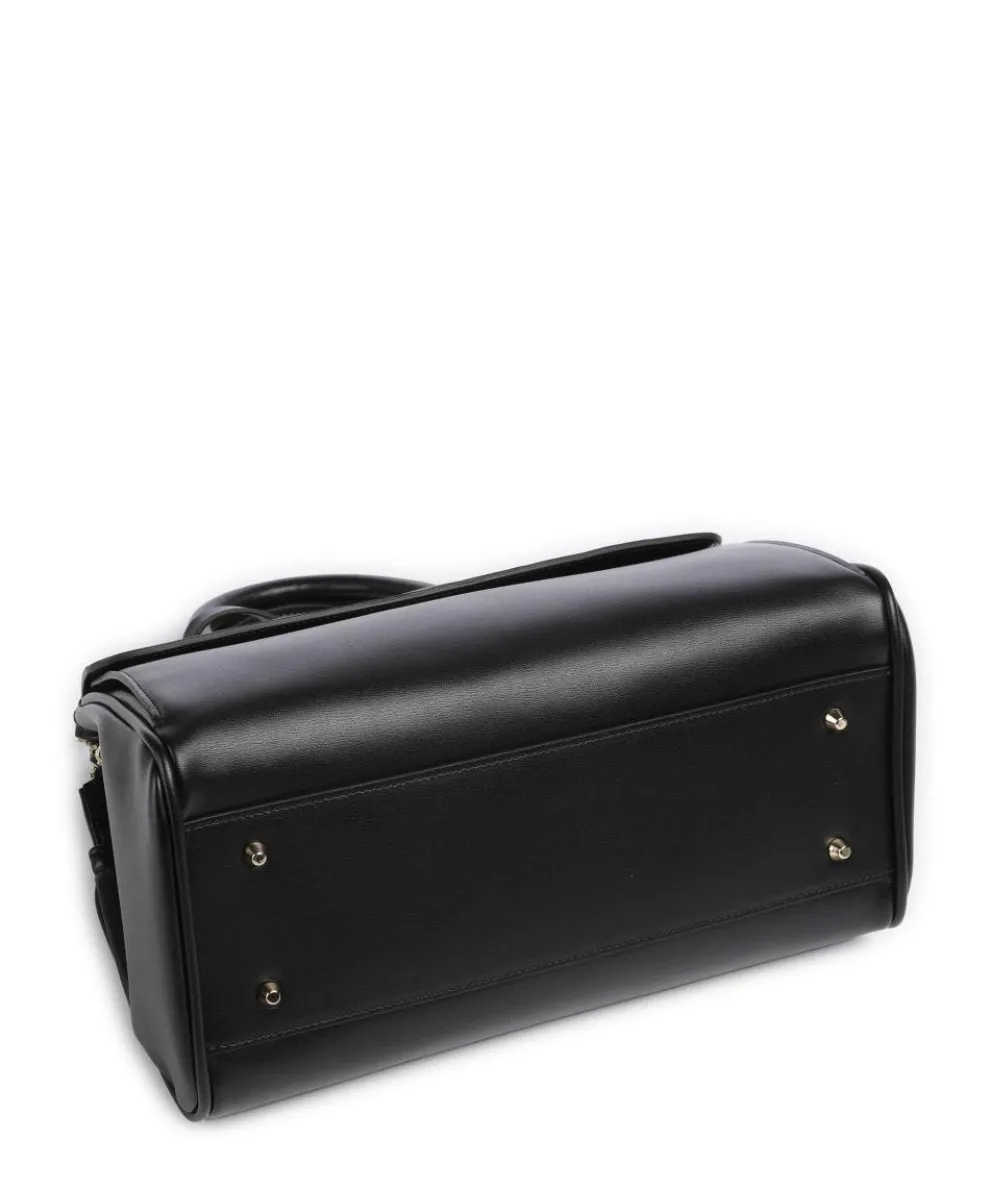 Jane M Handtasche Lederimitat schwarz