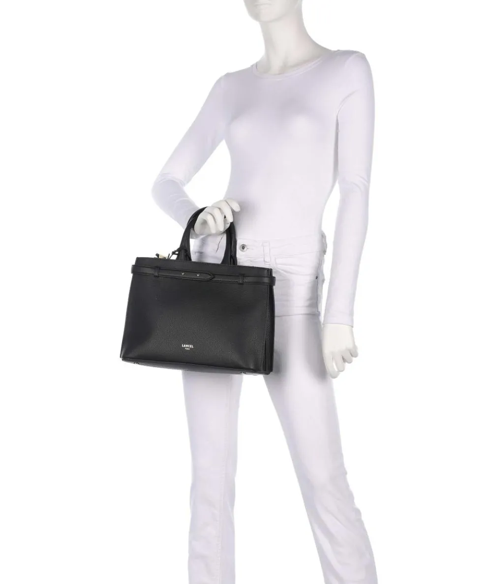 Faubourg M Handtasche genarbtes Rindsleder schwarz