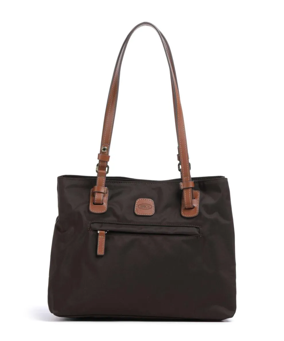 X-Collection Shopper recyceltes Nylon dunkelbraun