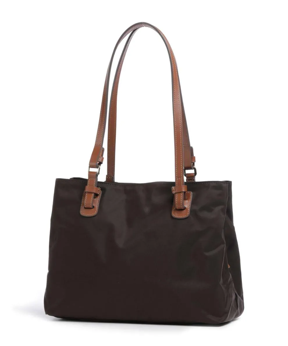 X-Collection Shopper recyceltes Nylon dunkelbraun