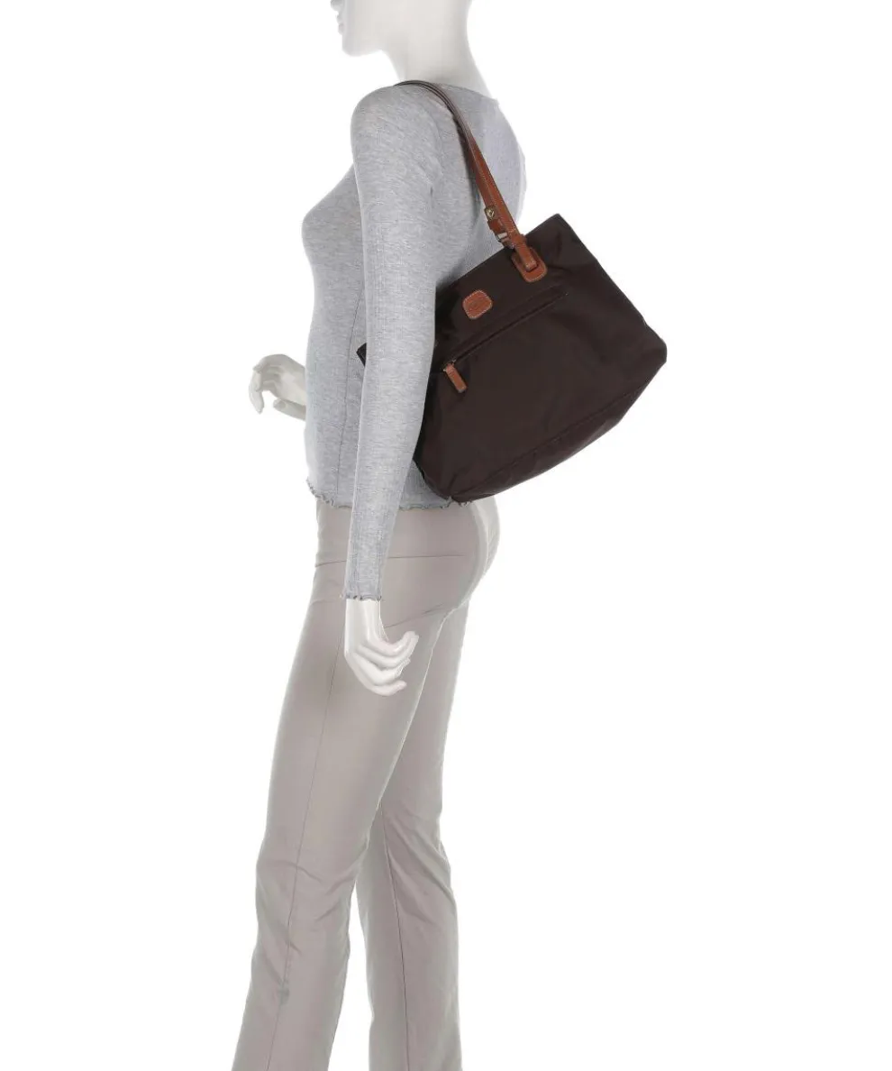 X-Collection Shopper recyceltes Nylon dunkelbraun