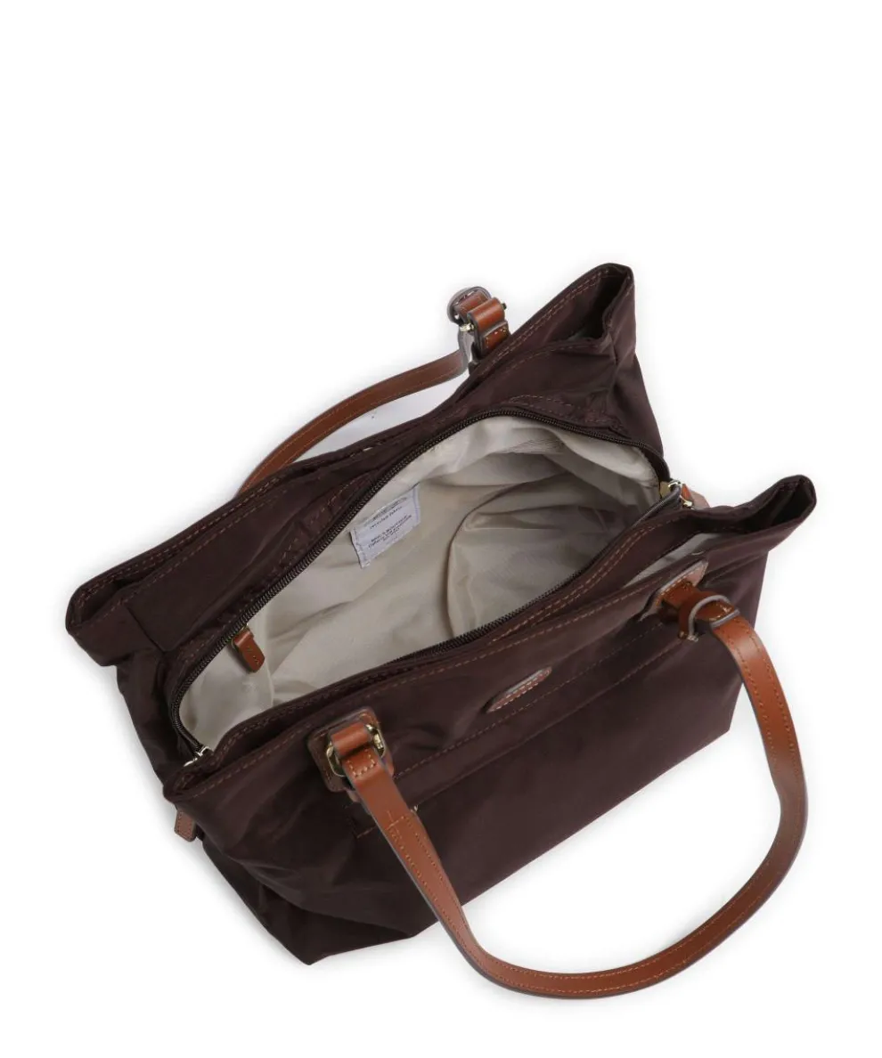 X-Collection Shopper recyceltes Nylon dunkelbraun