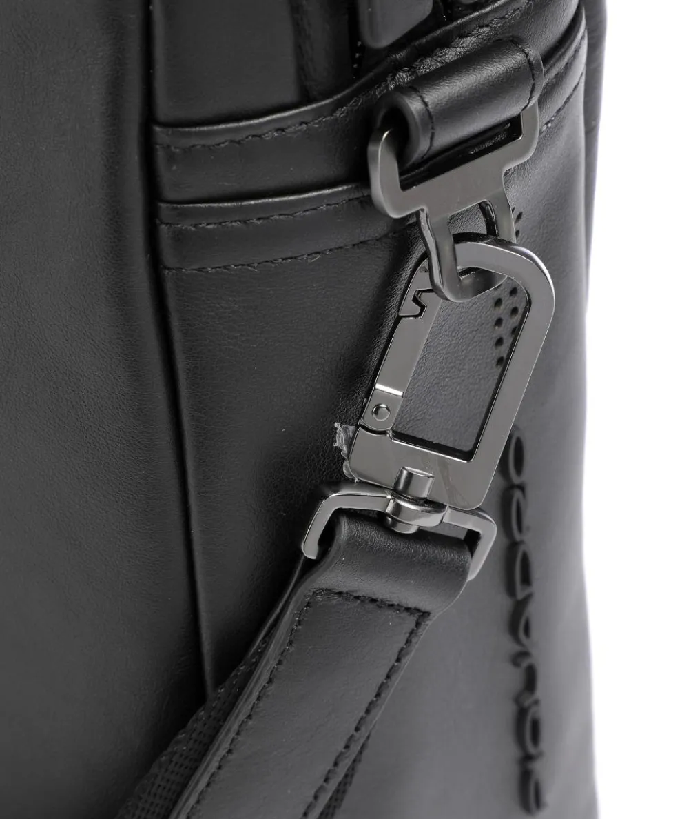 Urban Aktentasche 15″ genarbtes Rindsleder schwarz