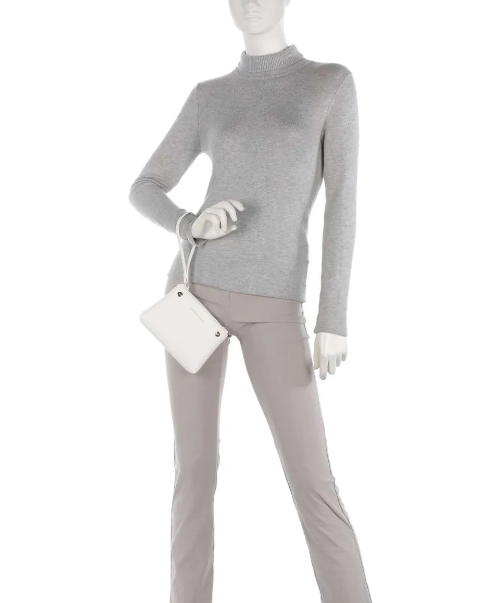 My EA Handtasche Lederimitat weiß