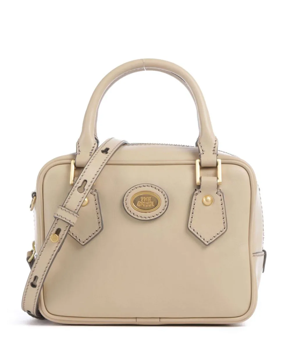 Stodo Handtasche fein genarbtes Rindsleder natur