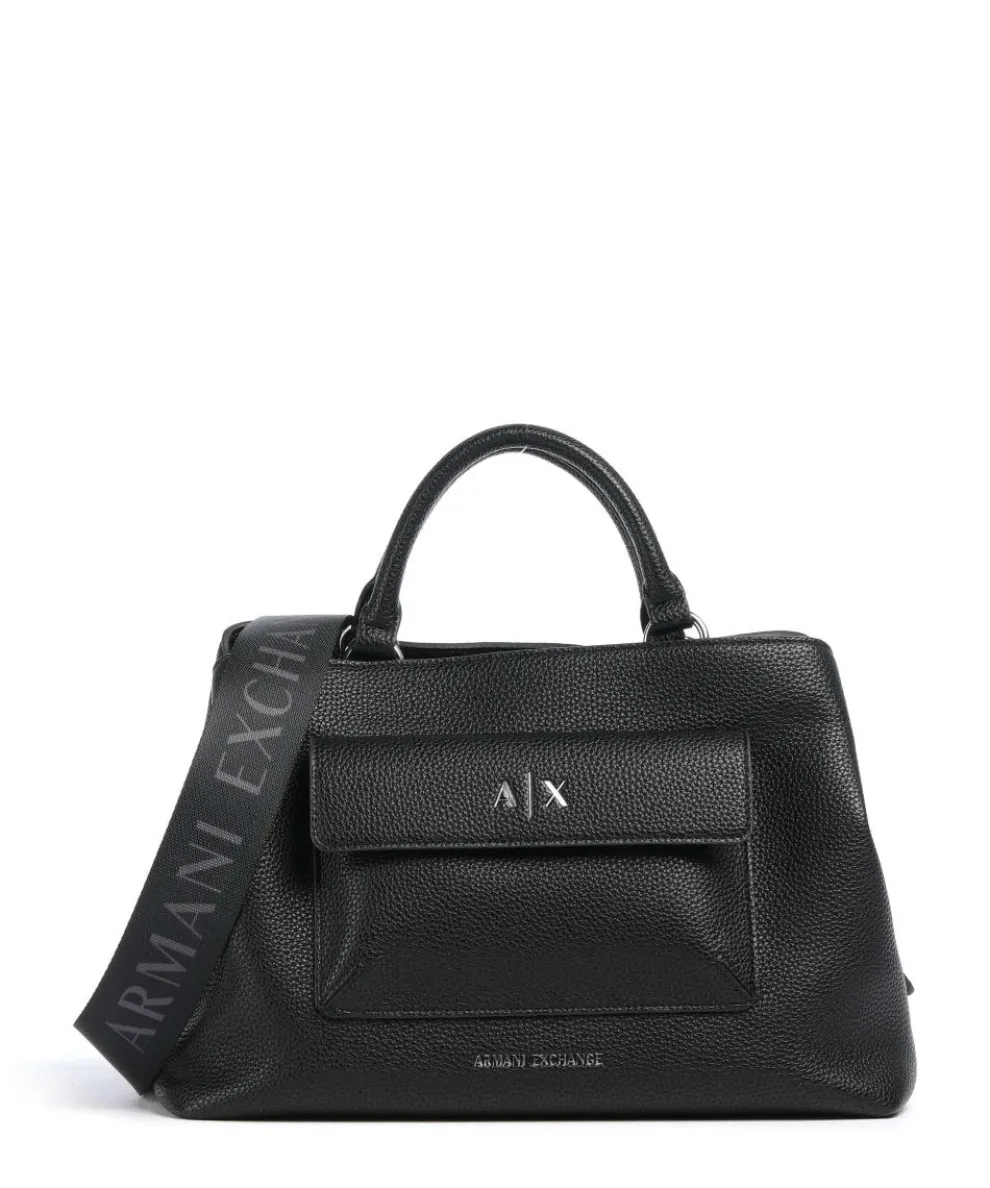 Nicole M Handtasche Lederimitat schwarz