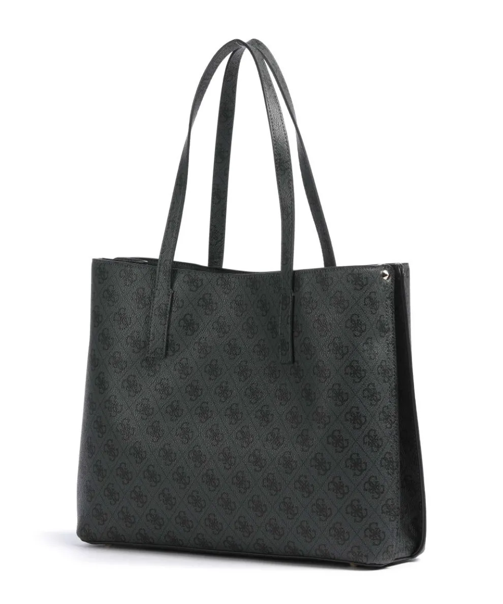 Meridian Shopper Lederimitat dunkelgrau