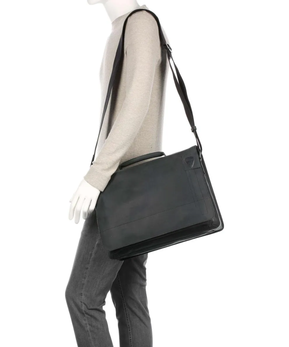 Richmond Aktentasche 13″ Leder schwarz