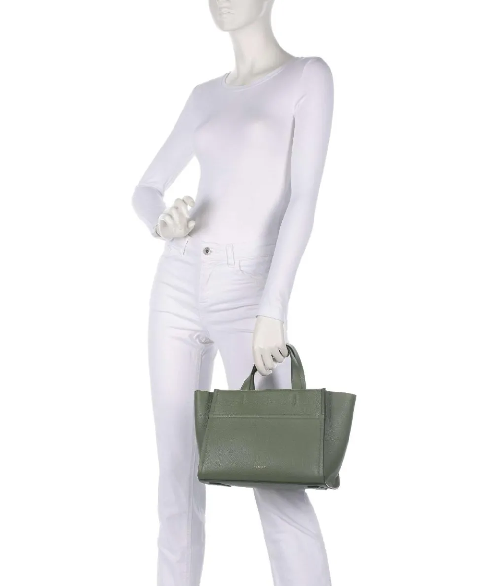 Oak Street Handtasche genarbtes Rindsleder khaki