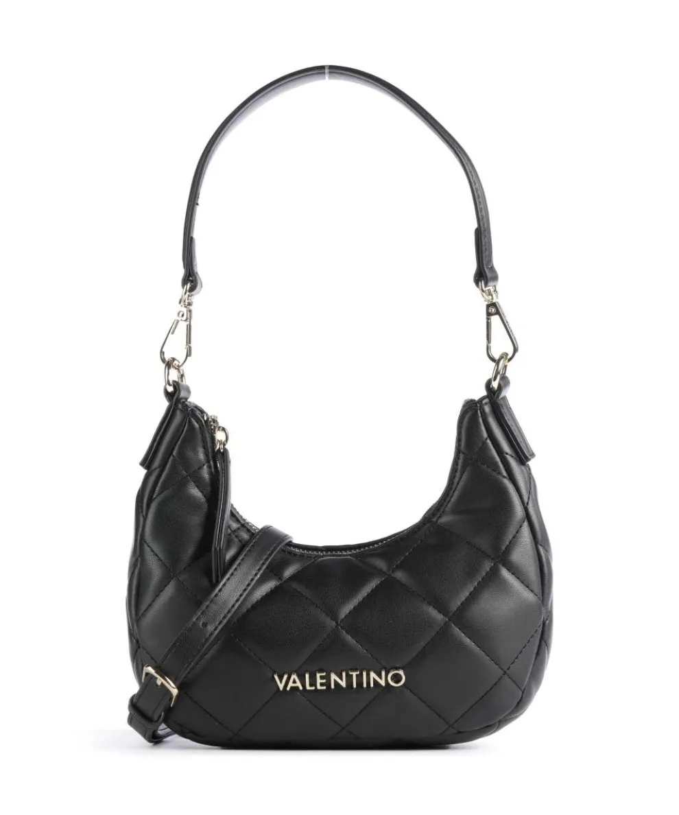 Ocarina Schultertasche Lederimitat schwarz