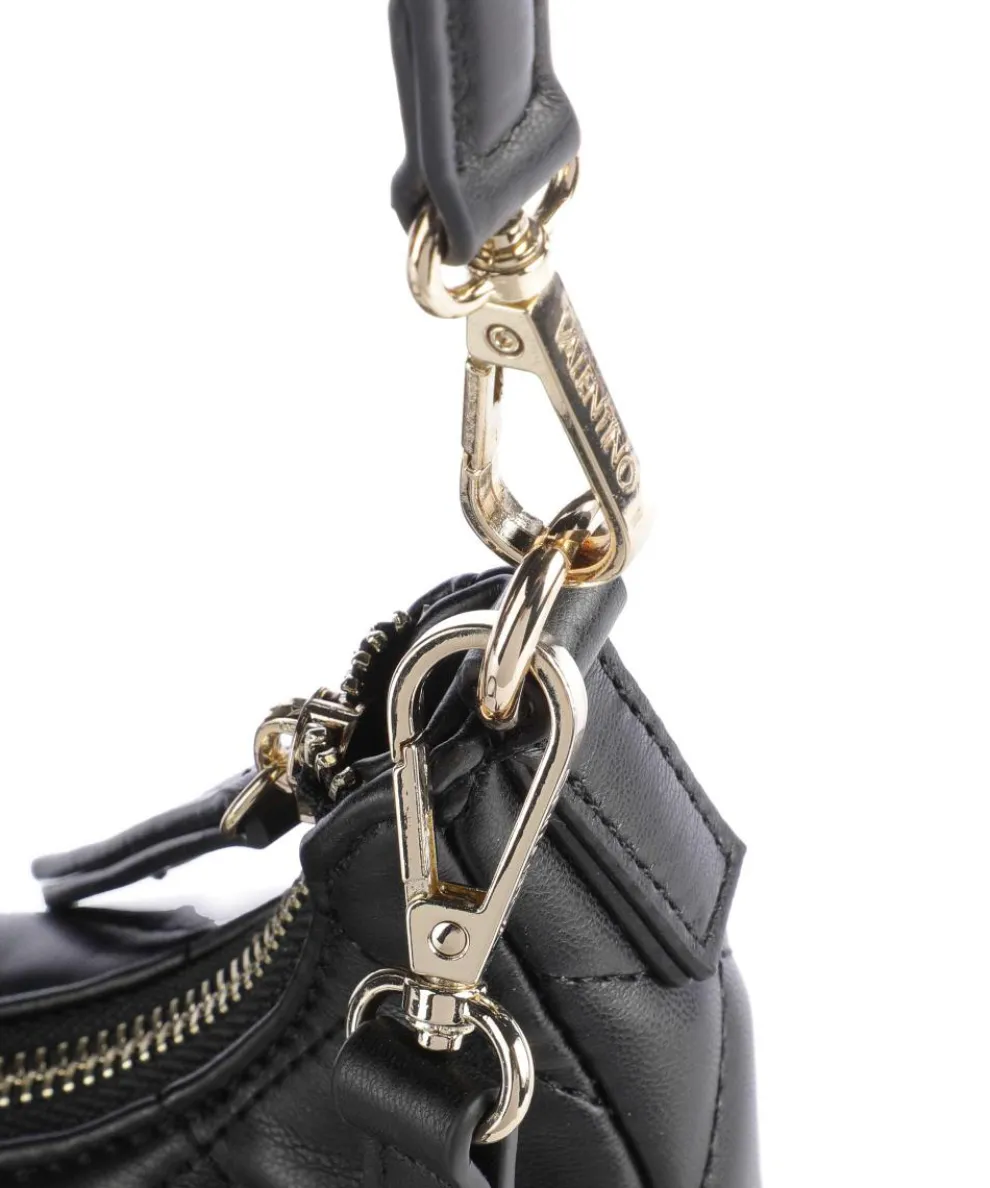 Ocarina Schultertasche Lederimitat schwarz