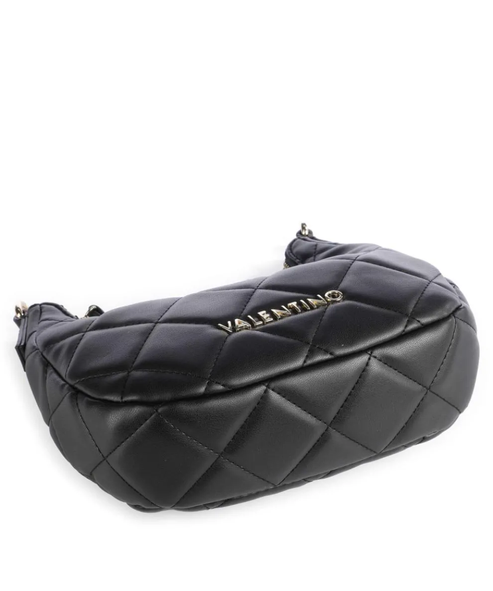 Ocarina Schultertasche Lederimitat schwarz