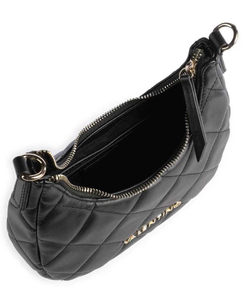 Ocarina Schultertasche Lederimitat schwarz