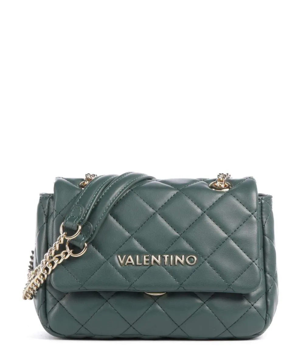 Ocarina Schultertasche Lederimitat dunkelgrün