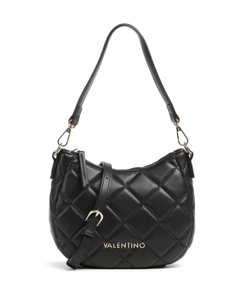 Ocarina Schultertasche Lederimitat schwarz